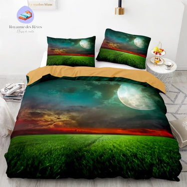Housse de Couette Ciel Lune